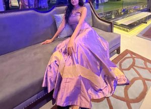 Lavender Princess Gown