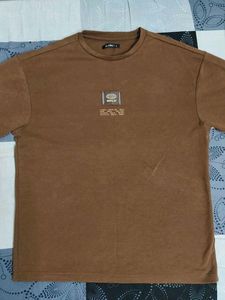 Brown Graphic T-Shirt