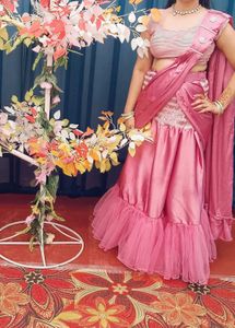 Pink Lehenga Choli