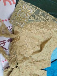 Golden Lace Blouse