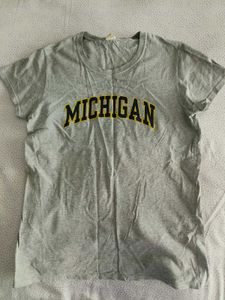 Michigan Grey Tshirt