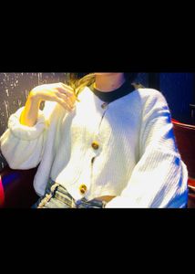 off white woolen top