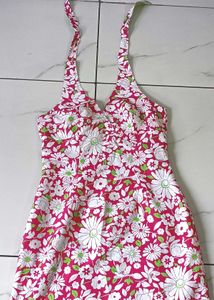Floral Halter Dress