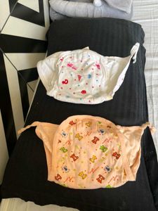 2 Cotton Diapers &amp; Unused Nappie