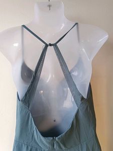 Elegant Blue Maxi AZAZIE Dress(A6)