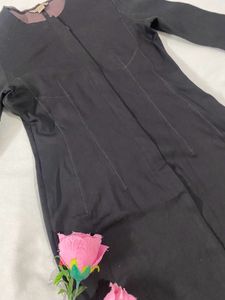 Chic Black Long Sleeve Dress