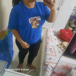 Royal Blue Teddy Tshirt