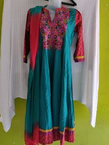 Embroidered Kurta Set