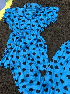 Cute Heart Pajama Set