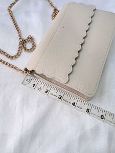 Miniso Grey Chic Crossbody Bag
