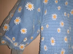 Sky Blue Offshoulder Top