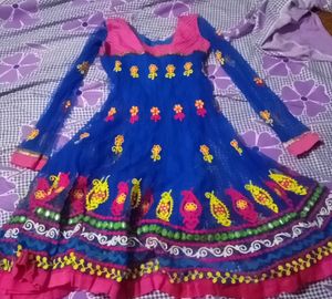 Blue attractive Gown For Women