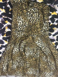 Leopard Print Maxi Dress