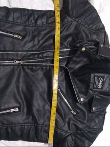 Sagaty Black Moto Jacket