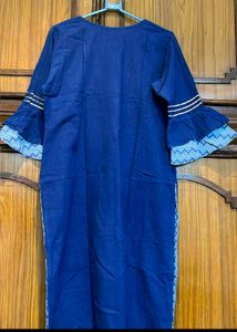 Blue &amp; Pink Kurta Set