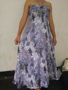 Floral Halter Maxi Dress
