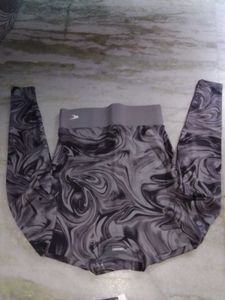 Gray Swirl Long Sleeve Top