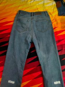 vintage washed jeans totally new