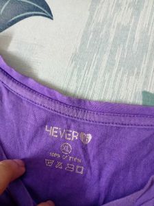 💜Purple Graphic Print T-Shirt