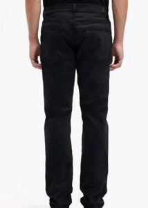 Men United Color of Benetton Black Straight Jeans