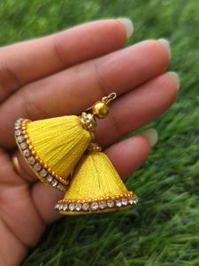 Jhumka Silk Thread Earings