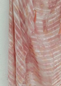 Peach Colour Wearable Scarf