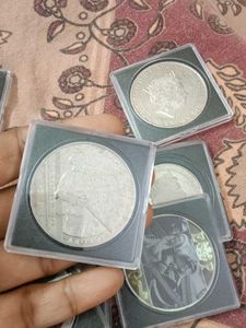 UK Silver Jubilee Crown Coin Collection