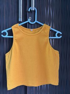 Mustard Yellow Tank Top