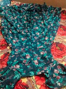 Floral Print Maxi Dress