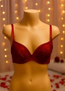 🇳🇿💫 Maroon Colour Non Paded Bra