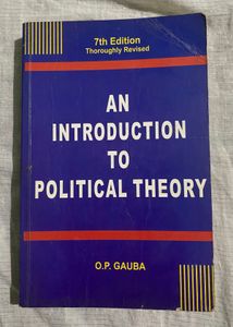 Political Theory - O.P. Gauba