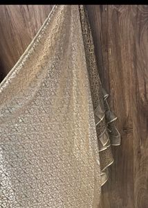 Elegant Gold Net Dupatta