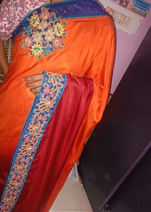 Beautiful Saree With Embroidery Design