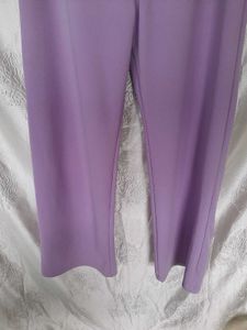 Lilac Wide Leg Trousers