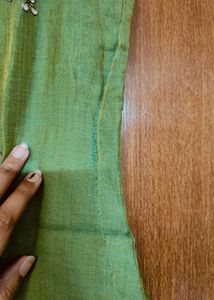 Green Zardozi Suit Set