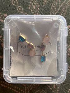 Gemstone Dangle Earrings