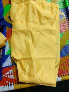 Elegant Yellow Embroidered Suit