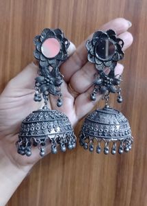 New Oxidised Earrings Jhumka