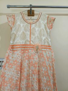 Long mini dress for ethnic and party wear