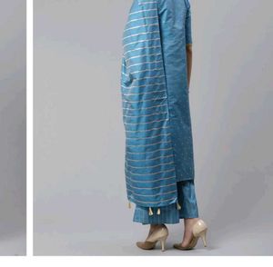 Libas Women Polyester Kurta Plazzo Set