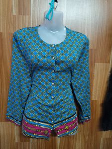 Beautiful Printed Top 4may3