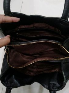 Price Drop Spacious Daily Use Black Bag No Return