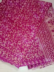 Pink Batik Print Fabric