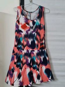 Colorful Sleeveless Dress