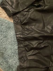 Black leather  Jacket