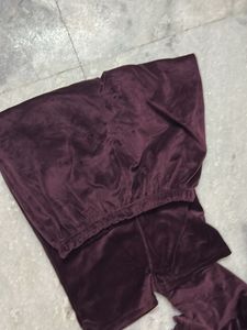 Velvet Kurta set for winter ❄️