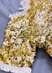 Premium Gold Sequin Dress