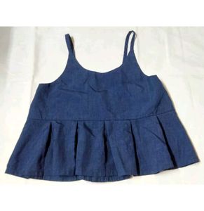 Cute Navy Blue Top