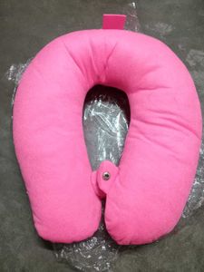 Soft Foam Pink Neck Pillow