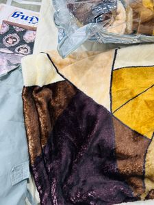 Beautiful Woolen  Bed sheet